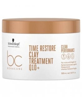 Intensive effect mask Schwarzkopf Professional Bonacure Q10 Time Restore Clay Treatment 500ml