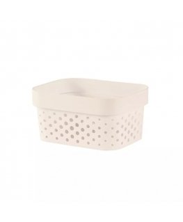 Box Infinity Recycled 1,4L 12,5x8,3cm white