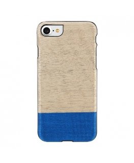 Man&Wood 8809339479875 mobile phone case 11.9 cm (4.7") Cover Beige, Blue