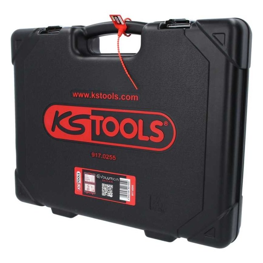 KS Tools 255 dalių terkšlių ir galvučių rinkinys KS TOOL 917.0255 – 4