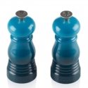 Salt and pepper grinder set 11cm blue Salt and pepper grinder set 11cm blue