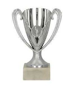 Detail Silver plastic cup