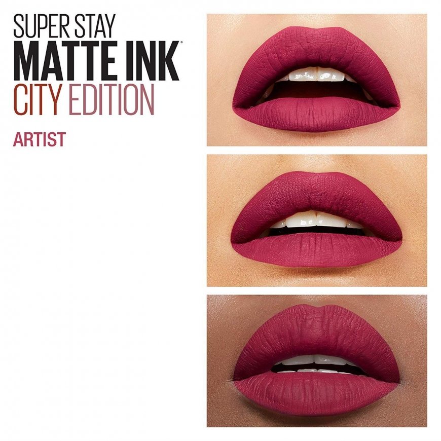 Maybelline New York Superstay Matte Ink Liquid matte lipstick, 5 ml, color - 120 Artist – 3