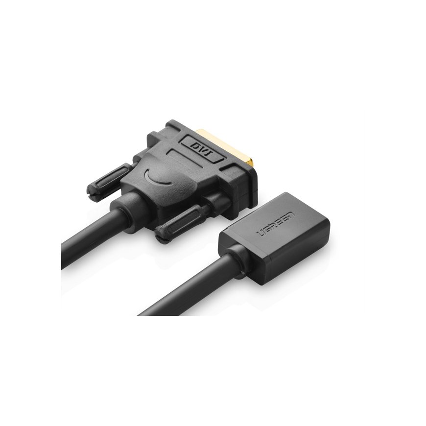Ugreen 20118 video kabeļu aksesuārs DVI-D HDMI Melns, Zelts – 2