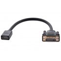 Ugreen 20118 vaizdo kabelio adapteris DVI-D HDMI Juoda, Auksas Ugreen 20118 vaizdo kabelio adapteris DVI-D HDMI Juoda, Auksas