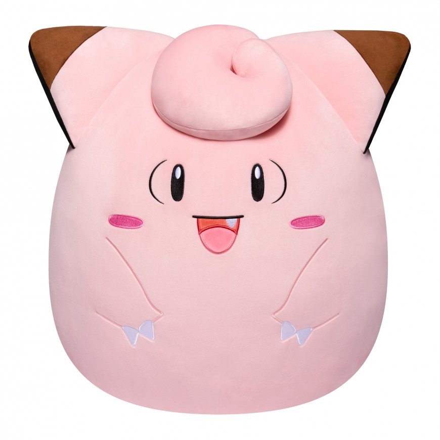 SQUISHMALLOWS POKEMON plīša rotaļlieta Clefairy, 50