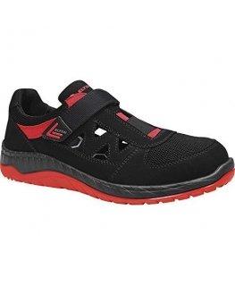 Batai ELTEN Lonny Raudona Easy ESD S1P, juodi/raudoni 44