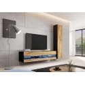 Cama full cabinet VIGO '180' 180/40/30 black/wotan oak Cama full cabinet VIGO '180' 180/40/30 black/wotan oak