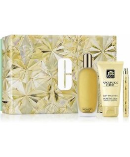 Clinique Aromatics Elixir Eau De Parfum Spray, 100 ml Set 3 Pieces