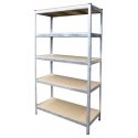 Haushalt Sandėliavimo lentyna Vagner SDH T21A, 120 x 45 x 180 cm, 5 lentynos Haushalt Sandėliavimo lentyna Vagner SDH T21A, 120 x 45 x 180 cm, 5 lentynos