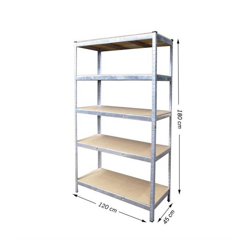 Haushalt Sandėliavimo lentyna Vagner SDH T21A, 120 x 45 x 180 cm, 5 lentynos – 2