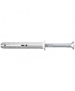 Fischer N 8 x 60/20 S 100 pc(s) Screw & wall plug kit