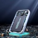 Joyroom JR-W020 20W Mini magnetic wireless power bank 10000mAh Baltas with USB to Type-C 0.25m Cable Juodas Joyroom JR-W020 20W Mini magnetic wireless power bank 10000mAh Baltas with USB to Type-C 0.25m Cable Juodas