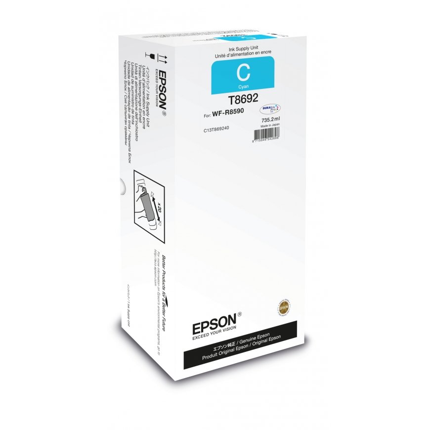 Epson T8692 tintes kārtridžs 1 pcs Oriģināls Tirkīzzils