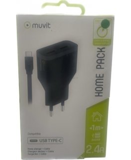 Mobiili laadija Swissten USB-C 25W + kaabel, valge