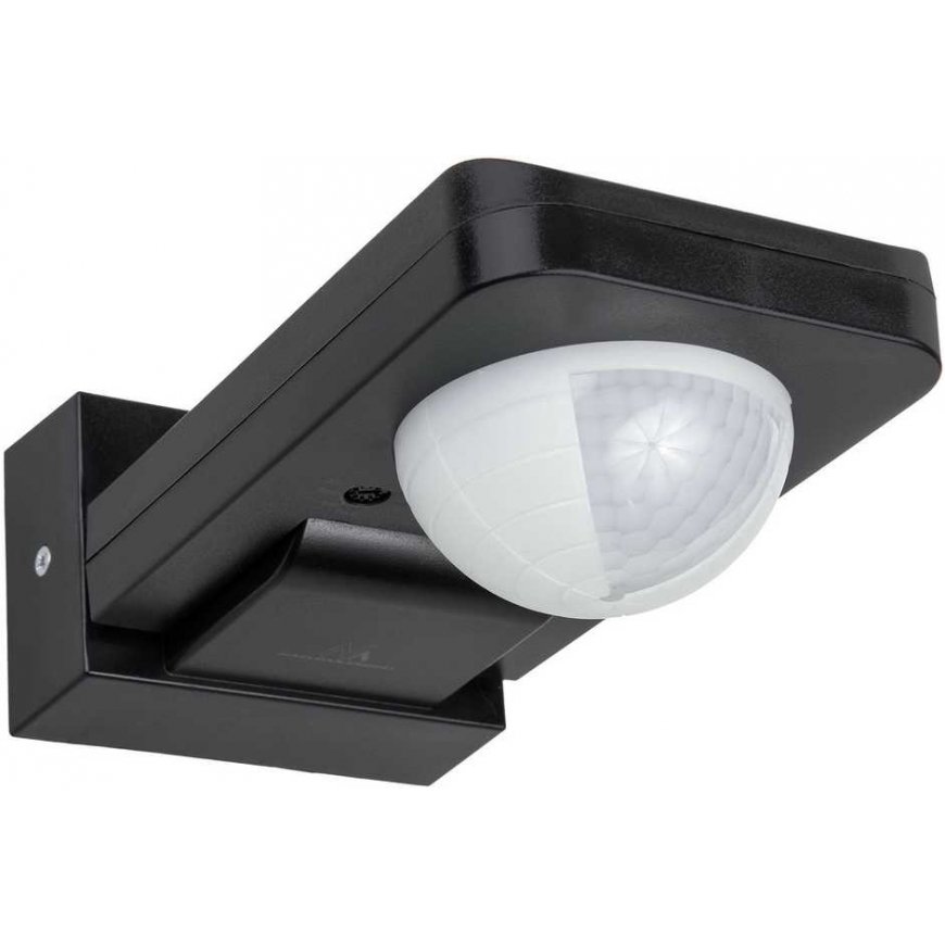 Maclean MCE243 B Infrared motion sensor with twilight sensor 360° detection range up to 20m Sensor IP65 max 2000W (Black)