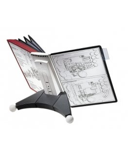 Durable SHERPA table 10 dokumentin esittelykaruselli Vastaanotto Muotokuva A4