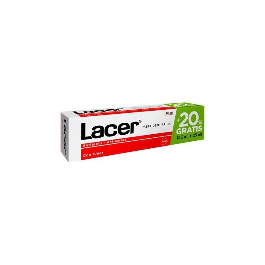 Lacer Dantų pasta 125 25ml Free