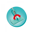 Leifheit Floor brush "Picobello MicroDuo" (33 cm) Leifheit Floor brush "Picobello MicroDuo" (33 cm)