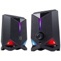 Computer speakers Defender speakers GRAVITY, 2.0, 6W, black, volume control, illumination, 80Hz~20kHz Computer speakers Defender speakers GRAVITY, 2.0, 6W, black, volume control, illumination, 80Hz~20kHz