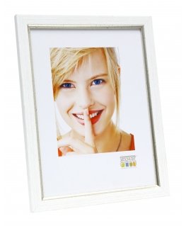 Deknudt S46AF1 Single picture frame Silver, White