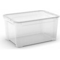 Box with lid T Box L 47L 39x55,5x28,5cm transparent Box with lid T Box L 47L 39x55,5x28,5cm transparent