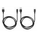 Verbatim 48874 USB kabelis 1 m USB 3.2 Gen 1 (3.1 Gen 1) Micro-USB A USB A Melns Verbatim 48874 USB kabelis 1 m USB 3.2 Gen 1 (3.1 Gen 1) Micro-USB A USB A Melns