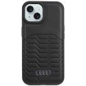 Case Audi Synthetic Leather MagSafe iPhone 15 Plus / 14 Plus 6.7" black/black hardcase AU-TPUPCMIP15M-GT/D3-BK Case Audi Synthetic Leather MagSafe iPhone 15 Plus / 14 Plus 6.7" black/black hardcase AU-TPUPCMIP15M-GT/D3-BK