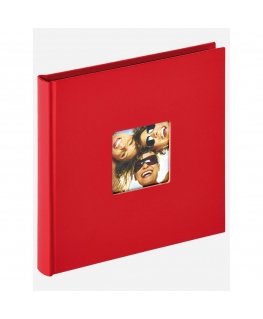 Walther Design FA-199-R foto albums & papīra aizsardzības pārklājums Sarkans 30 lapas