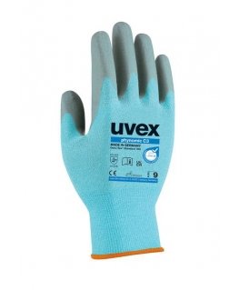 Uvex 6008010 protective handwear Blue, Grey Polyethylene, Elastane, Polyamide 1 pc(s)