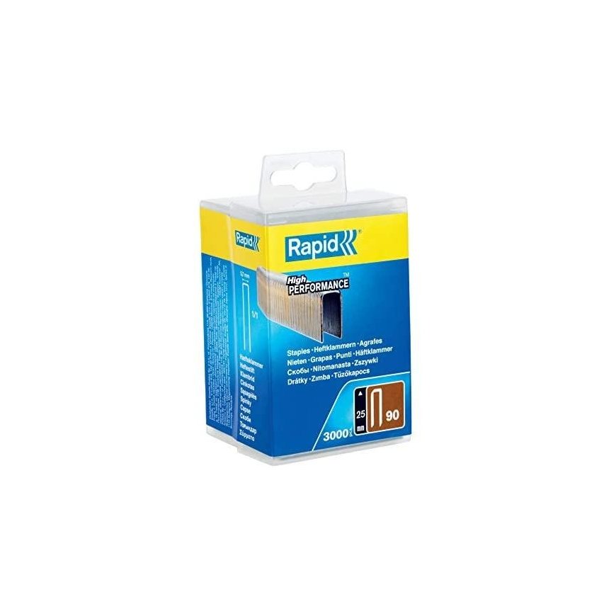 90 / 25mm 3M Staples Rapid PP Box Suitable for Rapid Airtac PBS 151 3000 pcs – 2