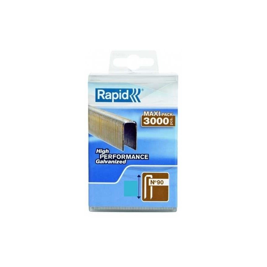 90/25mm 3M Kabės Rapid PP Box Tinka Rapid Airtac PBS 151 3000 vnt – 4