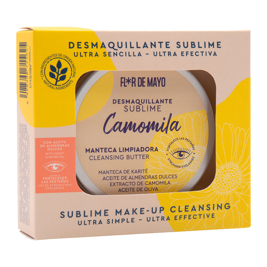 "Flor De Mayo Sublime" ramunėlių balzamas makiažui nuvalyti 80g – 2