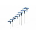 Set of hexagonal keys Hogert HT1W880 8 pcs. Set of hexagonal keys Hogert HT1W880 8 pcs.