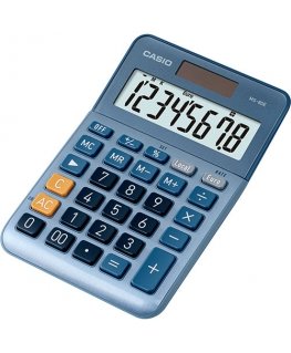 Casio MS-80E calculator Pocket Financial Blue