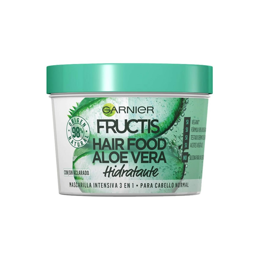 Garnier Fructis Hair Food Aloe Vera drėkinanti kaukė 390ml – 2