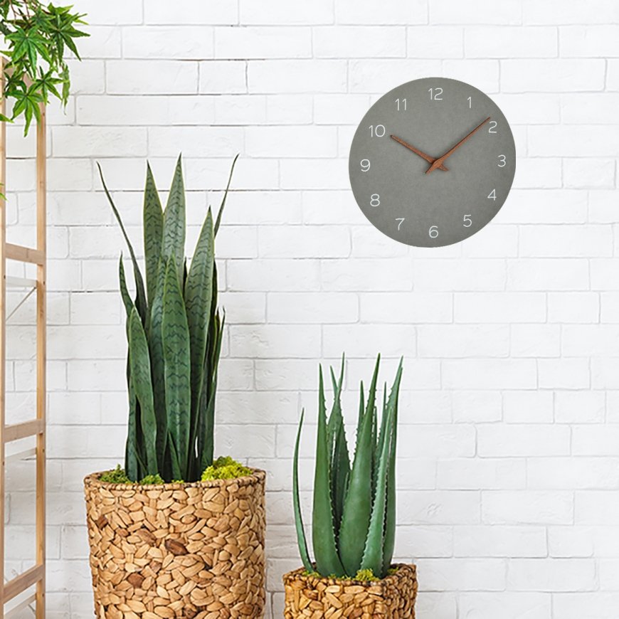 TFA-Dostmann 60.3054 Quartz clock Круг Серый – 2