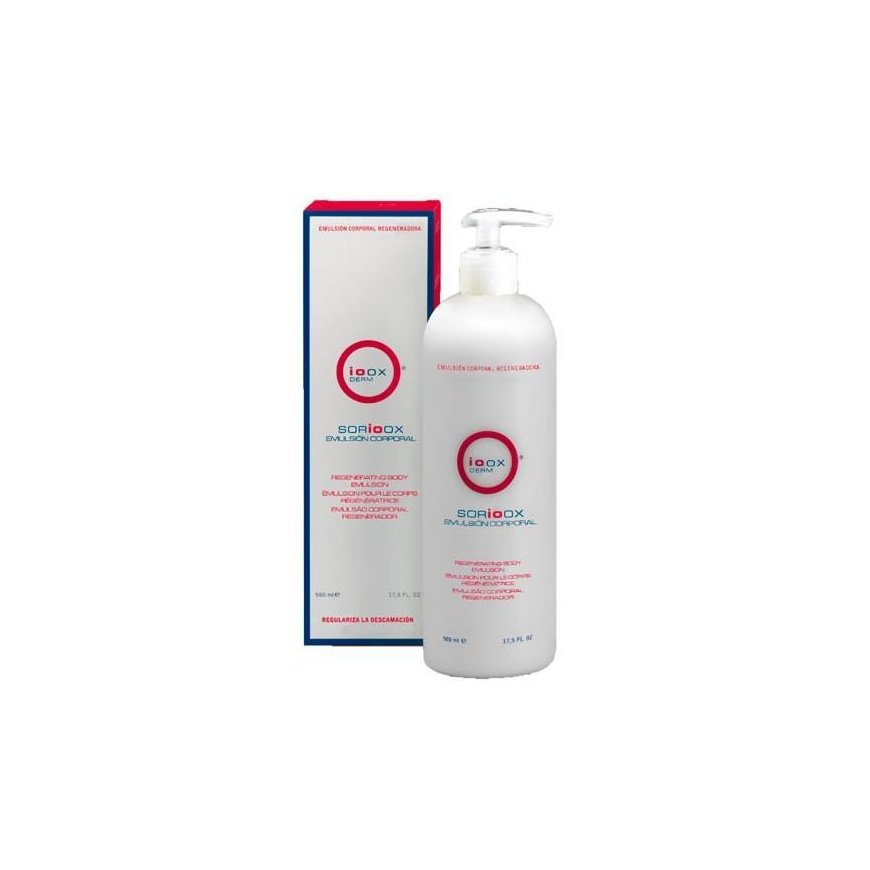 Ioox Sorioox Emulsión Corporal Regeneradora Pieles Sensibles 500ml