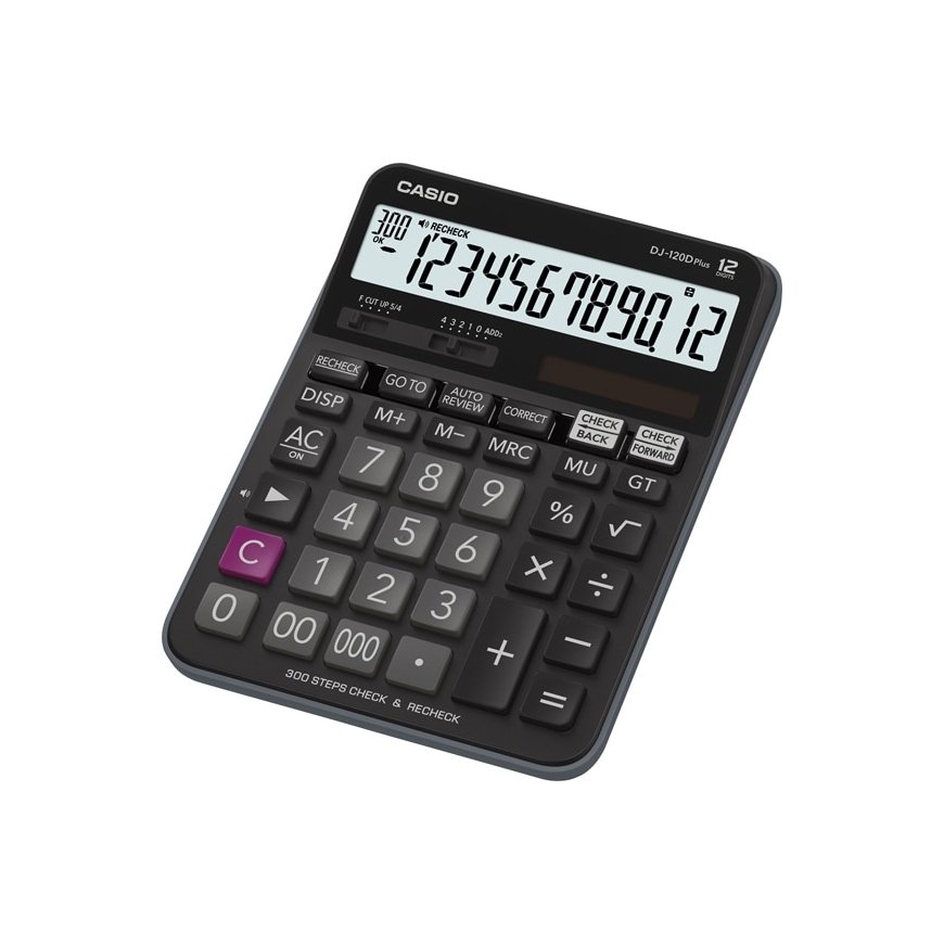 Casio DJ-120D Plus calculator Desktop Black