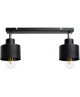 Hanging lamp Orno Wall and ceiling lamp LISA, power max. 2x60W, E27, black, strip
