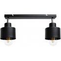 Hanging lamp Orno Wall and ceiling lamp LISA, power max. 2x60W, E27, black, strip Hanging lamp Orno Wall and ceiling lamp LISA, power max. 2x60W, E27, black, strip