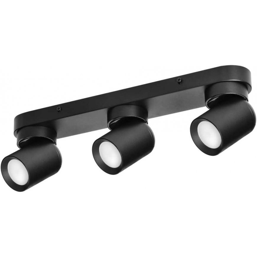Hanging lamp Orno MALTA SP 3, wall and ceiling mounting, GU10 max. 3x12W, IP20, black – 2