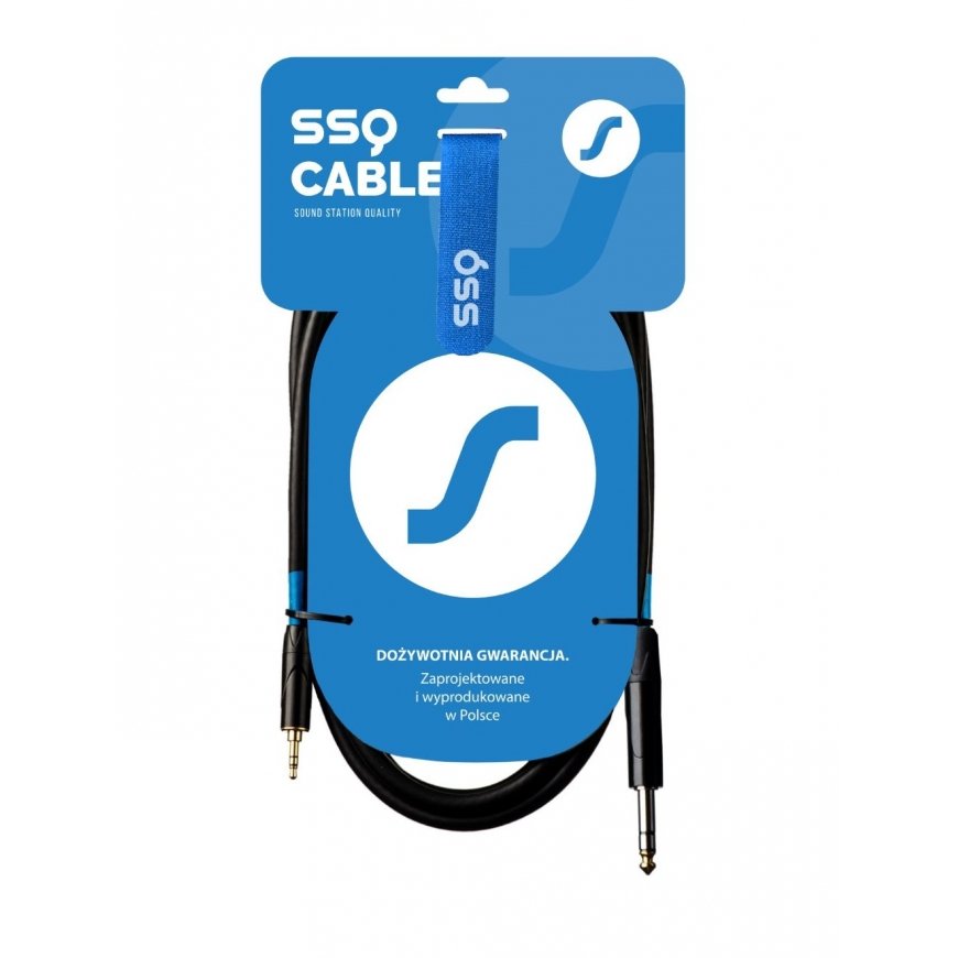 SSQ MiJS2 - Jack stereo 3.5 / Jack stereo 6.3