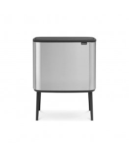 Brabantia 316227 šiukšliadėžė 34 L Stačiakampio formos Plastikas, Plienas Nerūdijančiojo plieno