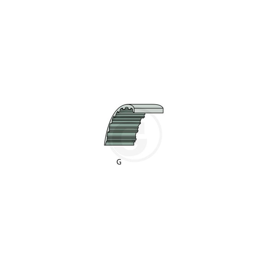 Cutting deck belt toothed Stiga 1134919802