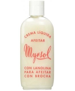 "Eurostil Myrsol" liquid shaving cream with lanolin 200ml