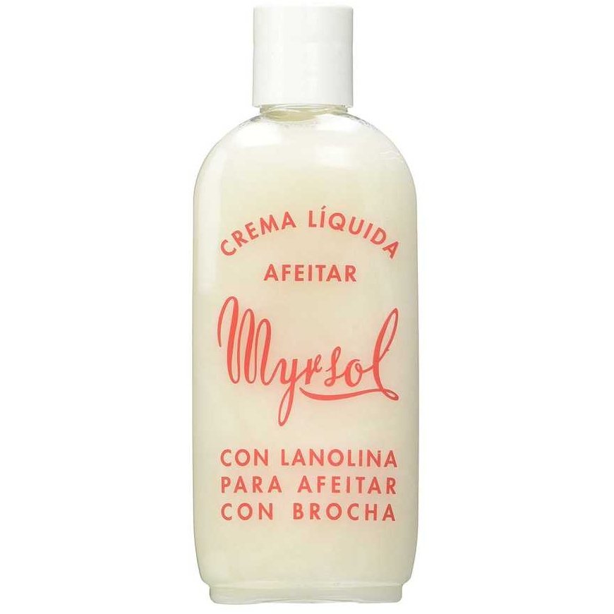 "Eurostil Myrsol" skystas skutimosi kremas su lanolinu 200ml