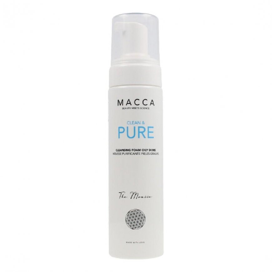 Macca Clean & Pure valomosios putos riebiai odai 200ml – 2