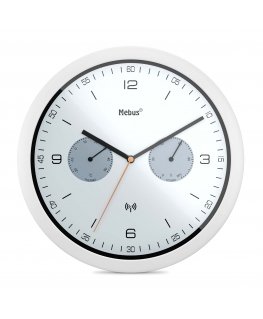 Mebus 52826 wall/table clock Round Black, Grey, White