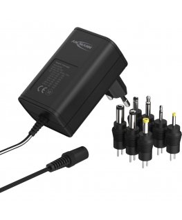 Ansmann APS 600 strāvas adapteris & pārveidotājs Melns
